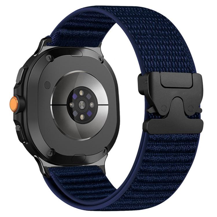 Parachute Buckle Mountain Pattern Woven Nylon Metal Tip Watch Band, For Samsung Galaxy Watch8 / Watch8 Classic