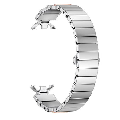 Diamond Stainless Steel Metal Watch Band, For Xiaomi Smart Band 10 / 9 / 8