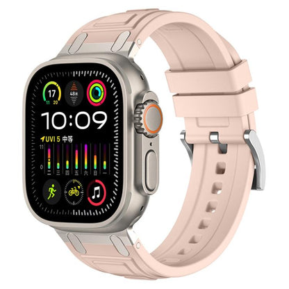 Triple-Layer Armour Silicone Watch Band, For Apple Watch 49mm / 46mm / 45mm / 44mm, For Apple Watch 42mm / 41mm / 40mm / 38mm