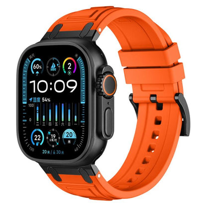 Triple-Layer Armour Silicone Watch Band, For Apple Watch 49mm / 46mm / 45mm / 44mm, For Apple Watch 42mm / 41mm / 40mm / 38mm
