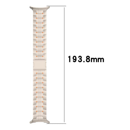 Steel Kongman Folding Clasp Titanium Metal Watch Band, For Samsung Galaxy Watch Ultra 47mm / Ultra 2025