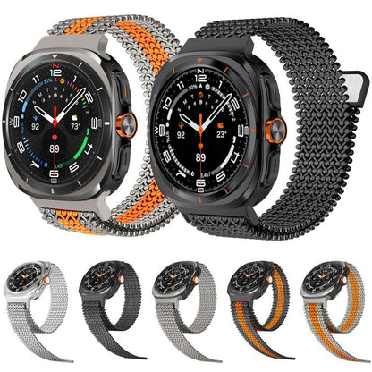 Breathable Stainless Steel Magnetic Watch Band, For Samsung Galaxy Watch Ultra / Ultra 2025, For Samsung Galaxy Watch8 / Watch8 Calssic