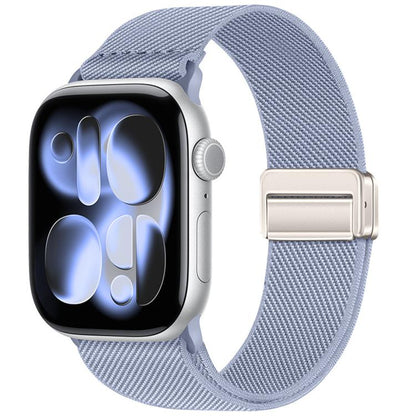 Double Magnetic Buckle Elastic Nylon Watch Band, For Apple Watch 49mm / 46mm / 45mm / 44mm, For Apple Watch 42mm / 41mm / 40mm / 38mm