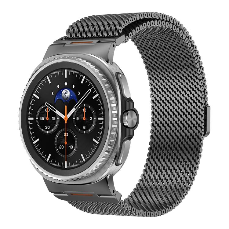 Vibrant Style Thick Mesh Milanese Magnetic Watch Band, For Samsung Galaxy Watch8 / Watch8 Classic