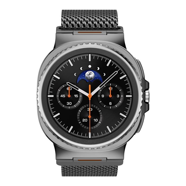 Vibrant Style Thick Mesh Milanese Magnetic Watch Band, For Samsung Galaxy Watch8 / Watch8 Classic