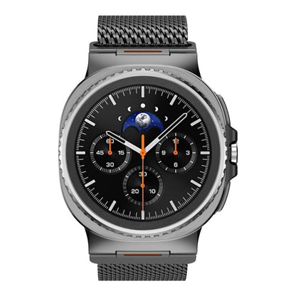 Vibrant Style Thick Mesh Milanese Magnetic Watch Band, For Samsung Galaxy Watch8 / Watch8 Classic