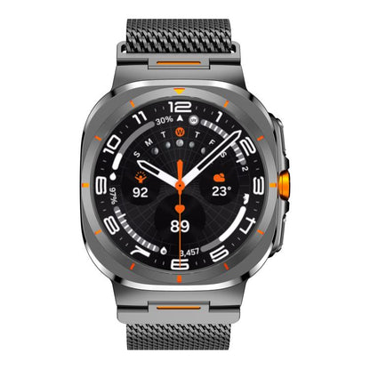 Vibrant Style Thick Mesh Milanese Magnetic Watch Band, For Samsung Galaxy Watch Ultra 2025 / Ultra 47mm