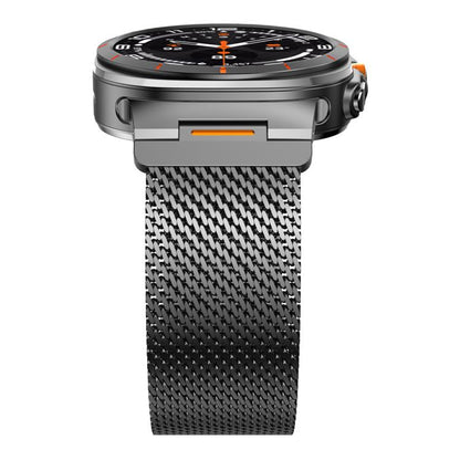 Vibrant Style Thick Mesh Milanese Magnetic Watch Band, For Samsung Galaxy Watch Ultra 2025 / Ultra 47mm