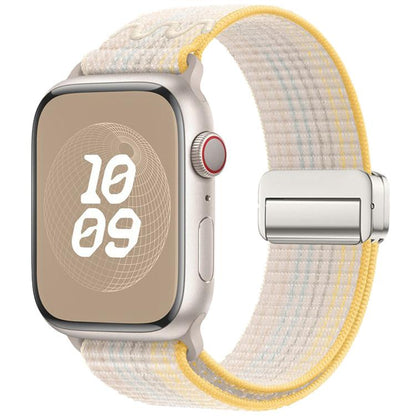 Magnetic Buckle Loop Nylon Watch Band, For Apple Watch 46mm / 49mm / 45mm / 44mm, For Apple Watch 42mm / 41mm / 40mm / 38mm