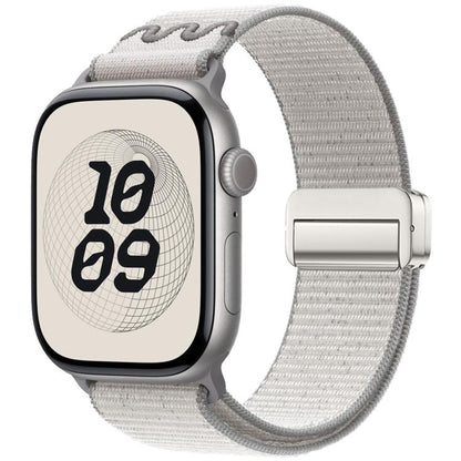 Magnetic Buckle Loop Nylon Watch Band, For Apple Watch 46mm / 49mm / 45mm / 44mm, For Apple Watch 42mm / 41mm / 40mm / 38mm