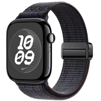 Magnetic Buckle Loop Nylon Watch Band, For Apple Watch 46mm / 49mm / 45mm / 44mm, For Apple Watch 42mm / 41mm / 40mm / 38mm