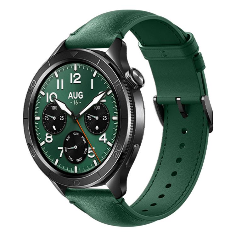 Pin Buckle Vegan Leather Watch Band, For Xiaomi Watch S4
