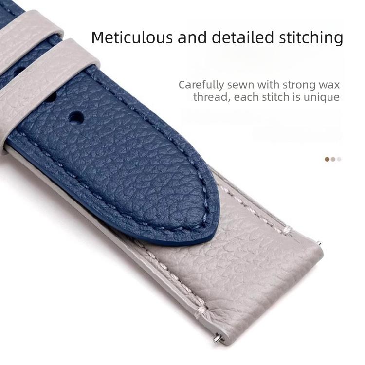 Pin Buckle Vegan Leather Watch Band, For Xiaomi Watch S4