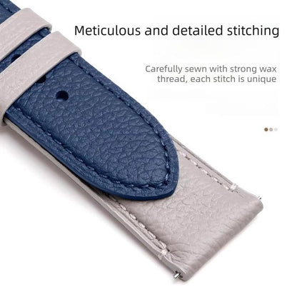 Pin Buckle Vegan Leather Watch Band, For Xiaomi Watch S4