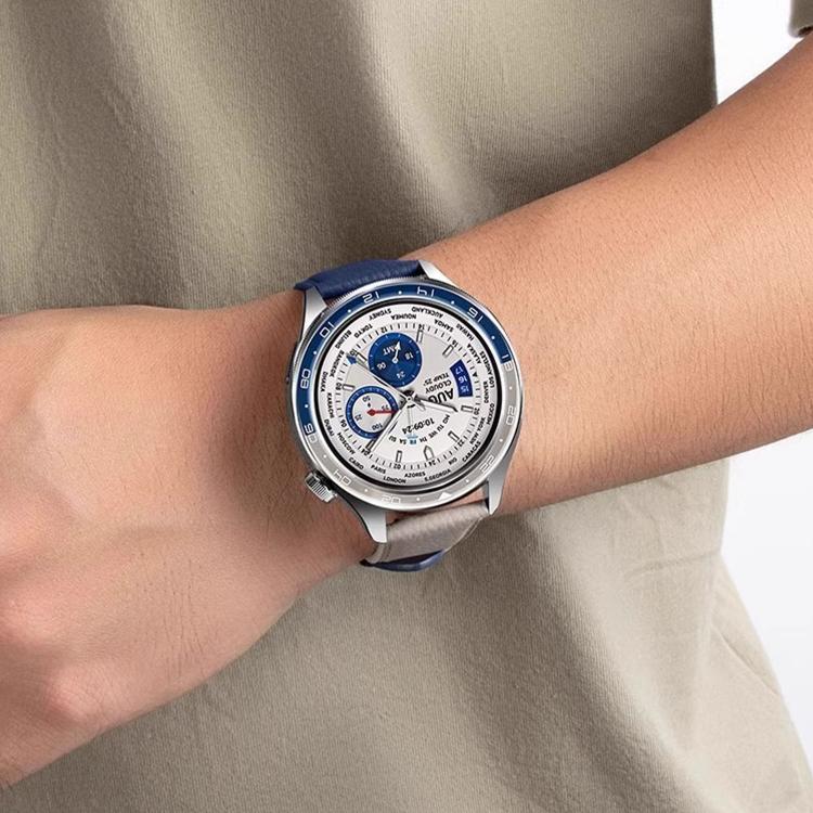 Pin Buckle Vegan Leather Watch Band, For Xiaomi Watch S4