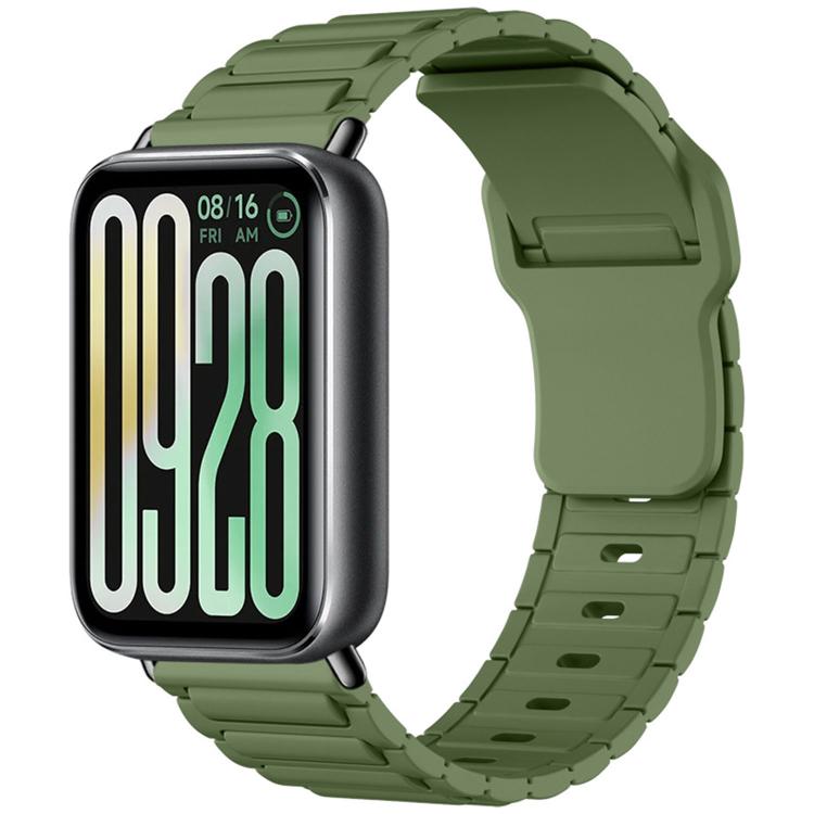 I-Shape Texture Reverse Buckle Silicone Watch Band, For Xiaomi Band  10 Pro / Redmi Watch 6 / 5
