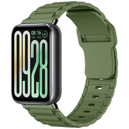 I-Shape Texture Reverse Buckle Silicone Watch Band, For Xiaomi Band  10 Pro / Redmi Watch 6 / 5