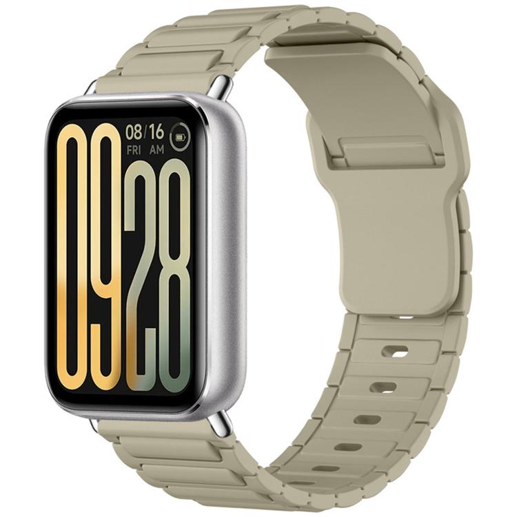 I-Shape Texture Reverse Buckle Silicone Watch Band, For Xiaomi Band  10 Pro / Redmi Watch 6 / 5
