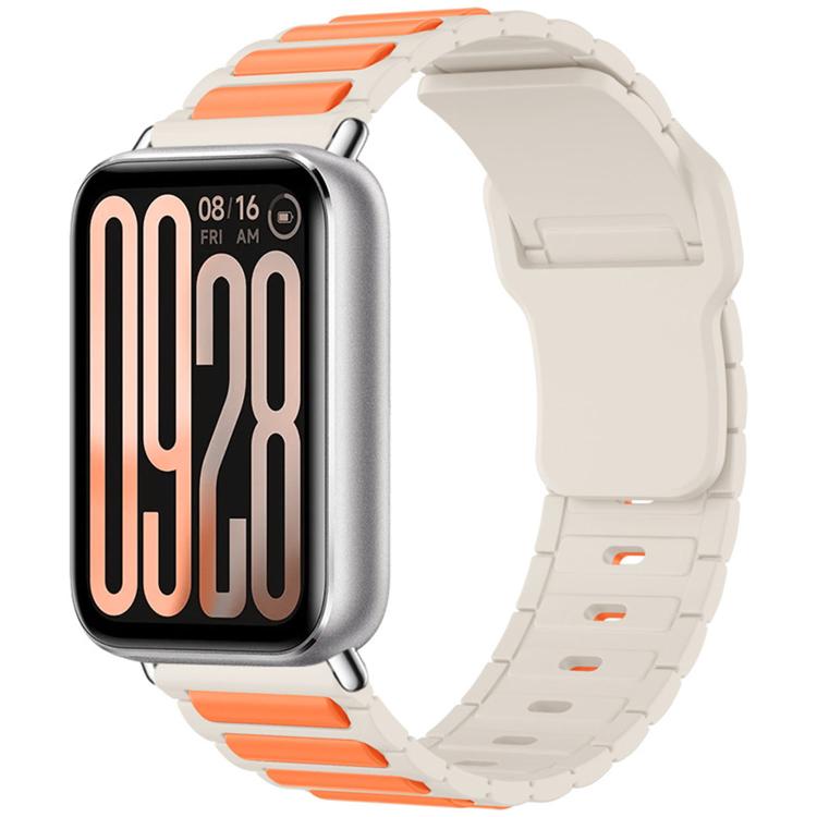 I-Shape Texture Reverse Buckle Silicone Watch Band, For Xiaomi Band  10 Pro / Redmi Watch 6 / 5