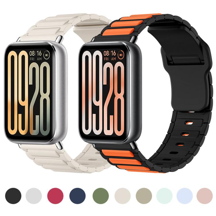 I-Shape Texture Reverse Buckle Silicone Watch Band, For Xiaomi Band  10 Pro / Redmi Watch 6 / 5