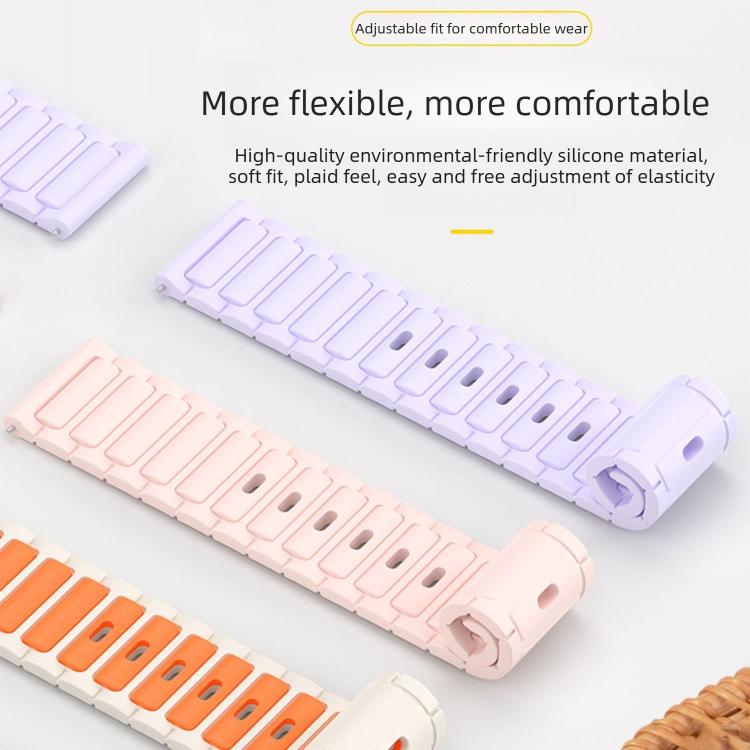 I-Shape Texture Reverse Buckle Silicone Watch Band, For Xiaomi Band  10 Pro / Redmi Watch 6 / 5