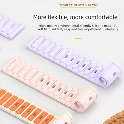 I-Shape Texture Reverse Buckle Silicone Watch Band, For Xiaomi Band  10 Pro / Redmi Watch 6 / 5