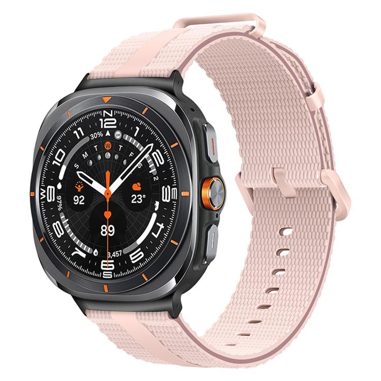 Line Pattern Silicone Watch Band, For Samsung Galaxy Watch Ultra / Ultra 2025