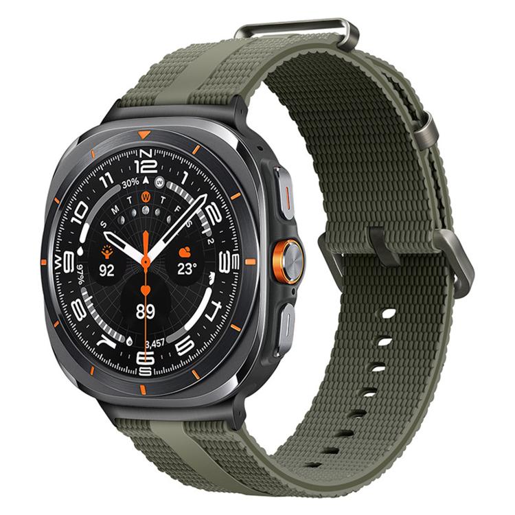 Line Pattern Silicone Watch Band, For Samsung Galaxy Watch Ultra / Ultra 2025
