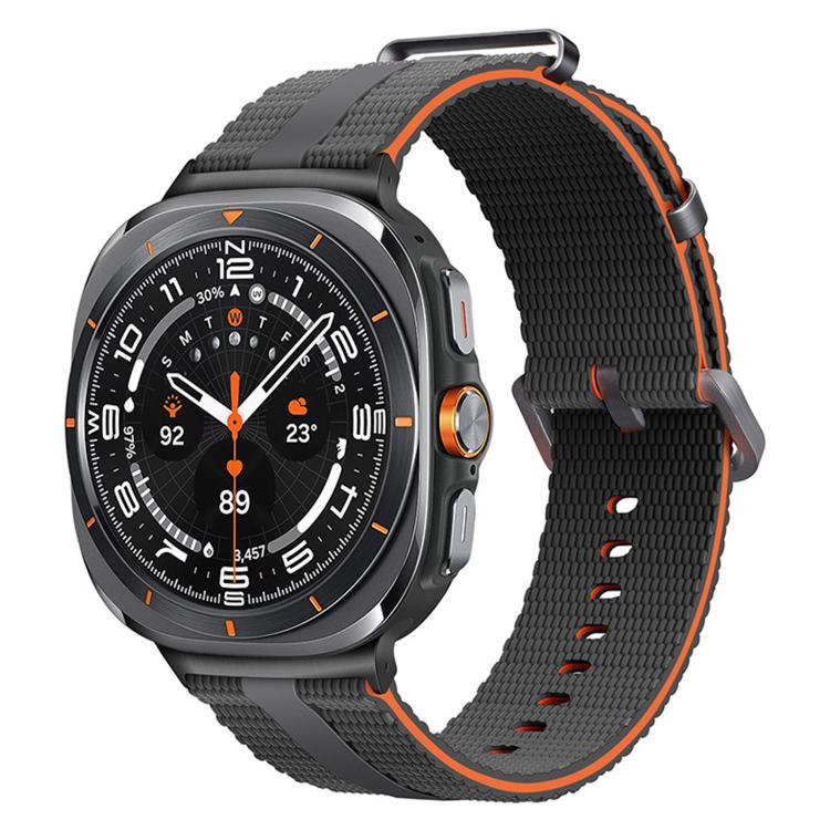 Line Pattern Silicone Watch Band, For Samsung Galaxy Watch Ultra / Ultra 2025