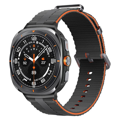 Line Pattern Silicone Watch Band, For Samsung Galaxy Watch Ultra / Ultra 2025