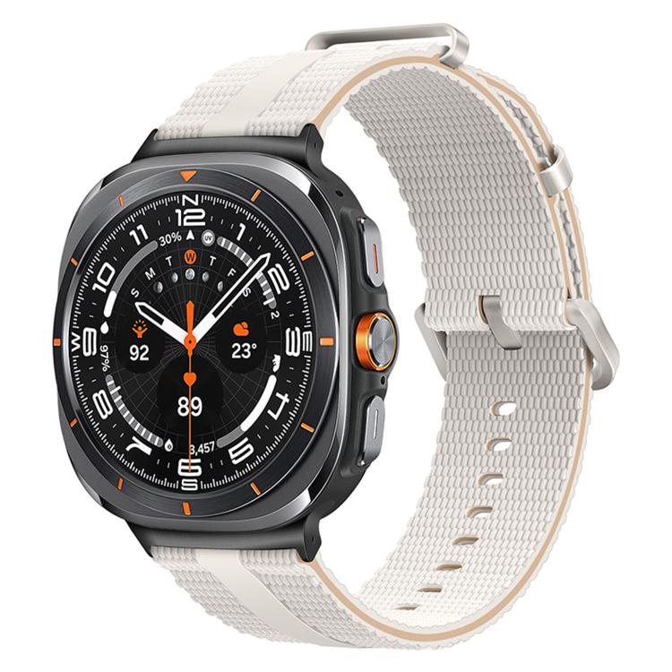 Line Pattern Silicone Watch Band, For Samsung Galaxy Watch Ultra / Ultra 2025