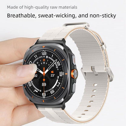 Line Pattern Silicone Watch Band, For Samsung Galaxy Watch Ultra / Ultra 2025