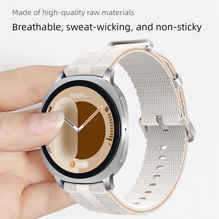 Line Pattern Silicone Watch Band, For Samsung Galaxy Watch8 / Watch8 Classic