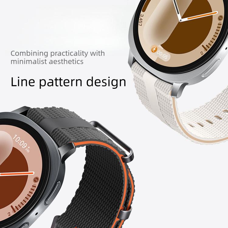 Line Pattern Silicone Watch Band, For Samsung Galaxy Watch8 / Watch8 Classic