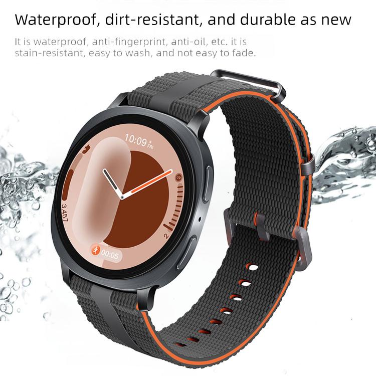 Line Pattern Silicone Watch Band, For Samsung Galaxy Watch8 / Watch8 Classic