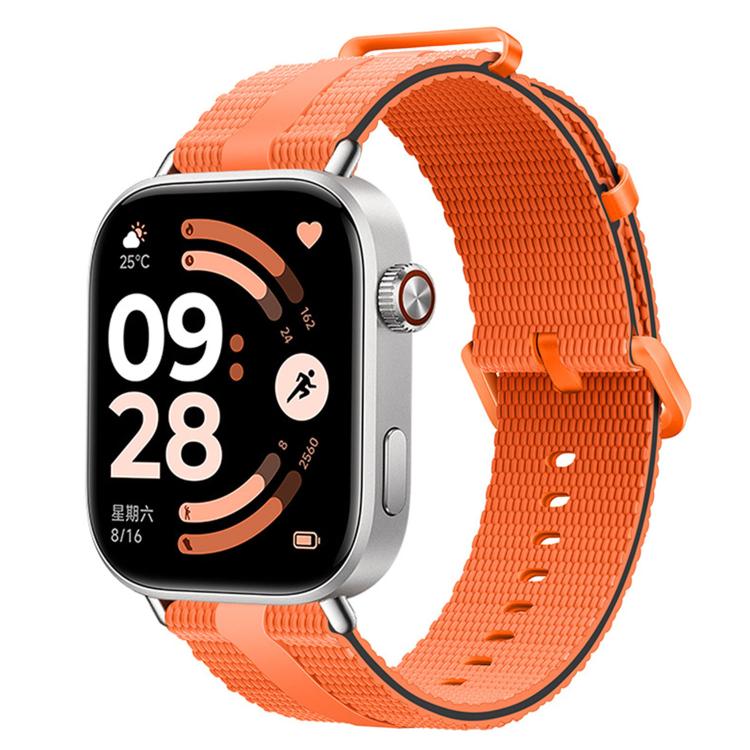 Line Pattern Silicone Watch Band, For Xiaomi Band 10 Pro / 9 Pro / Redmi Watch 6