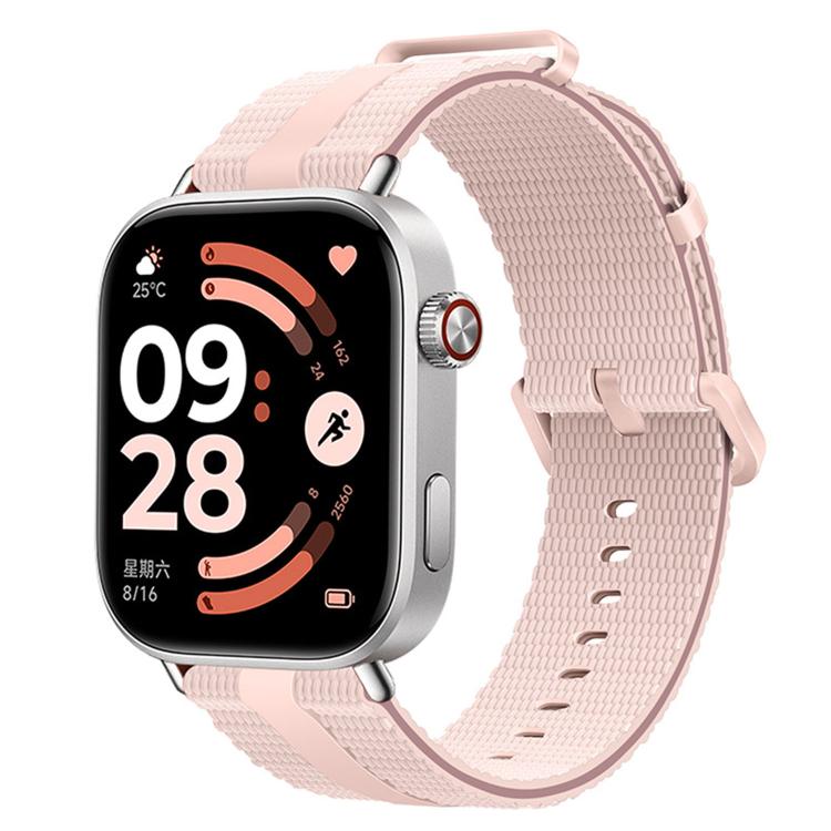 Line Pattern Silicone Watch Band, For Xiaomi Band 10 Pro / 9 Pro / Redmi Watch 6
