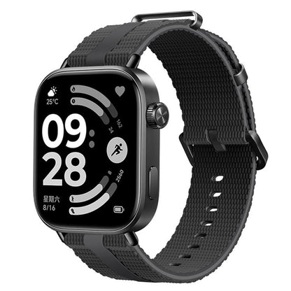 Line Pattern Silicone Watch Band, For Xiaomi Band 10 Pro / 9 Pro / Redmi Watch 6