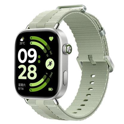 Line Pattern Silicone Watch Band, For Xiaomi Band 10 Pro / 9 Pro / Redmi Watch 6