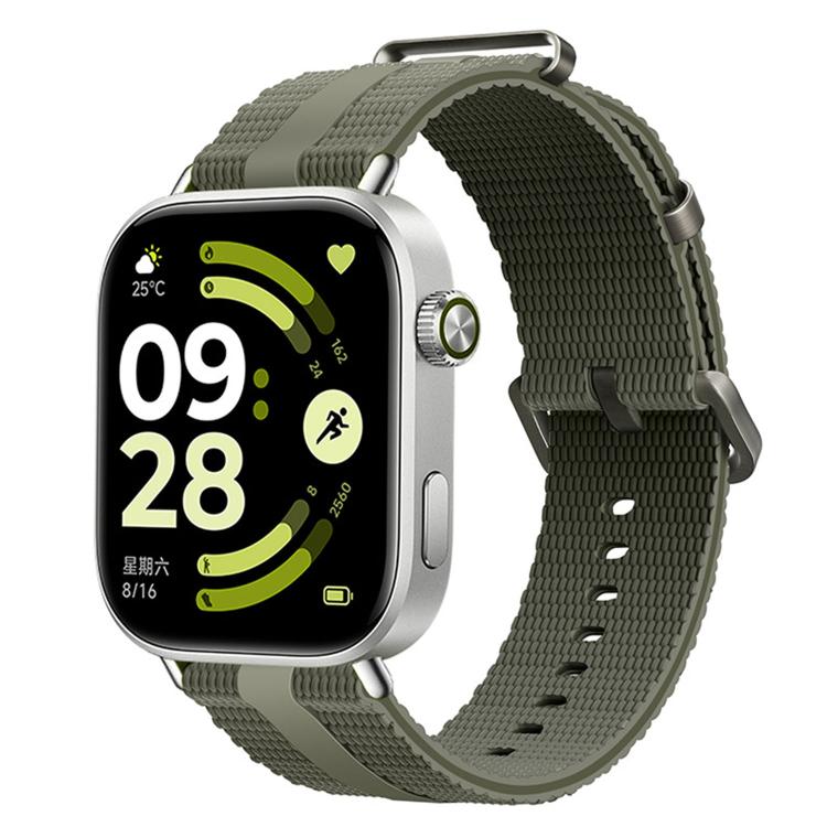 Line Pattern Silicone Watch Band, For Xiaomi Band 10 Pro / 9 Pro / Redmi Watch 6