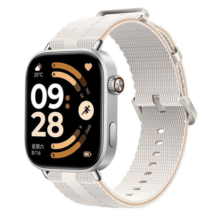 Line Pattern Silicone Watch Band, For Xiaomi Band 10 Pro / 9 Pro / Redmi Watch 6