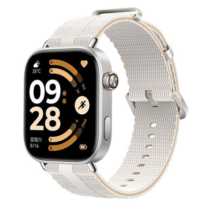 Line Pattern Silicone Watch Band, For Xiaomi Band 10 Pro / 9 Pro / Redmi Watch 6