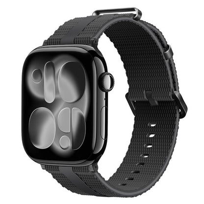 Line Pattern Silicone Watch Band, For Apple Watch 46mm / 49mm / 45mm / 44mm, For Apple Watch 42mm / 41mm / 40mm / 38mm