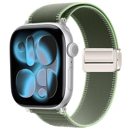 Magnetic Buckle Trail Loop Nylon Watch Band Watch Band, For Apple Watch 46mm / 49mm / 45mm / 44mm, For Apple Watch 42mm / 41mm / 40mm / 38mm