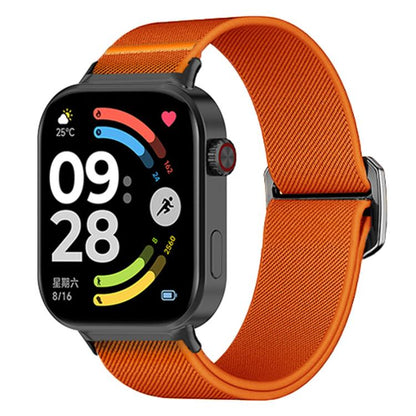 Bull Bead Buckle Elastic Nylon Watch Band, For Xiaomi Band  10 Pro / Redmi Watch 6 / 5
