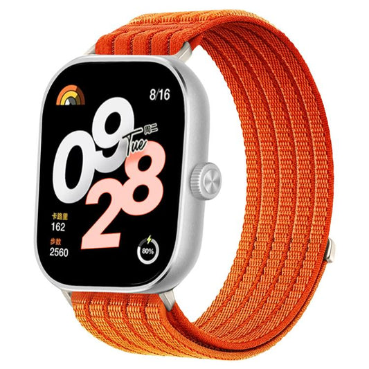 Cloud-Feel Breathable Nylon Woven Metal Head Watch Band, For Xiaomi Band 10 Pro / 9 Pro / Redmi Watch 6