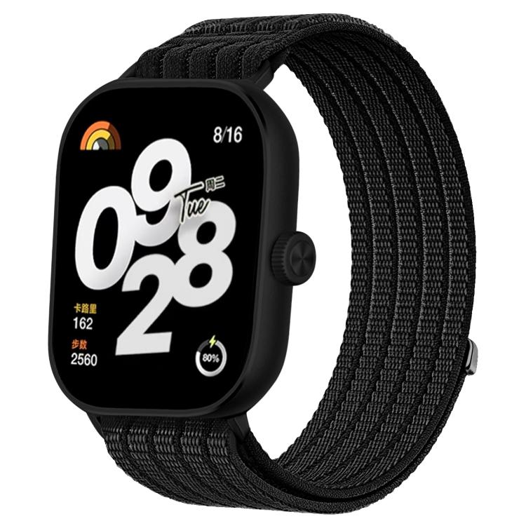 Cloud-Feel Breathable Nylon Woven Metal Head Watch Band, For Xiaomi Band 10 Pro / 9 Pro / Redmi Watch 6
