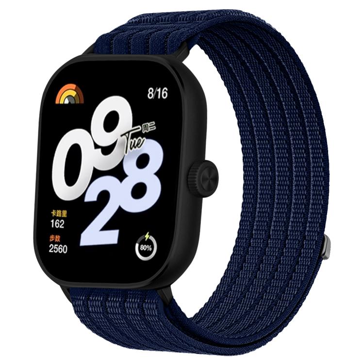 Cloud-Feel Breathable Nylon Woven Metal Head Watch Band, For Xiaomi Band 10 Pro / 9 Pro / Redmi Watch 6