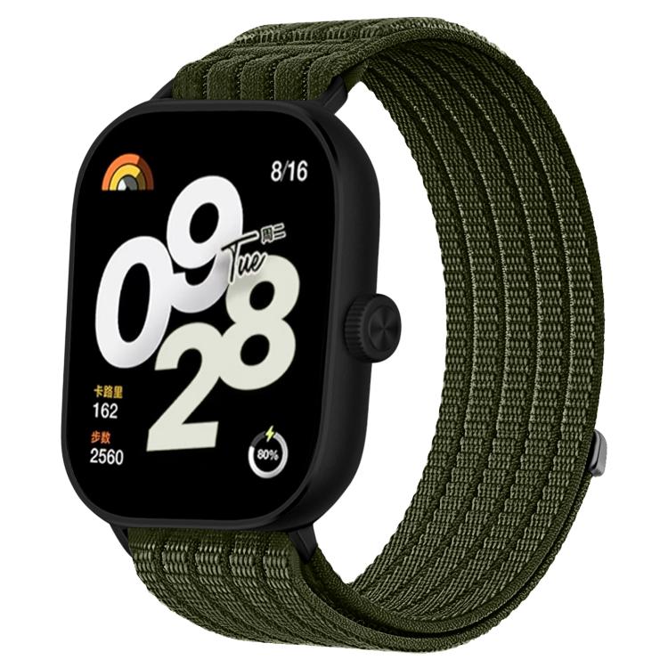 Cloud-Feel Breathable Nylon Woven Metal Head Watch Band, For Xiaomi Band 10 Pro / 9 Pro / Redmi Watch 6