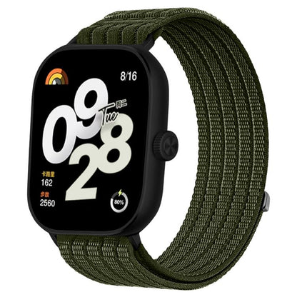 Cloud-Feel Breathable Nylon Woven Metal Head Watch Band, For Xiaomi Band 10 Pro / 9 Pro / Redmi Watch 6